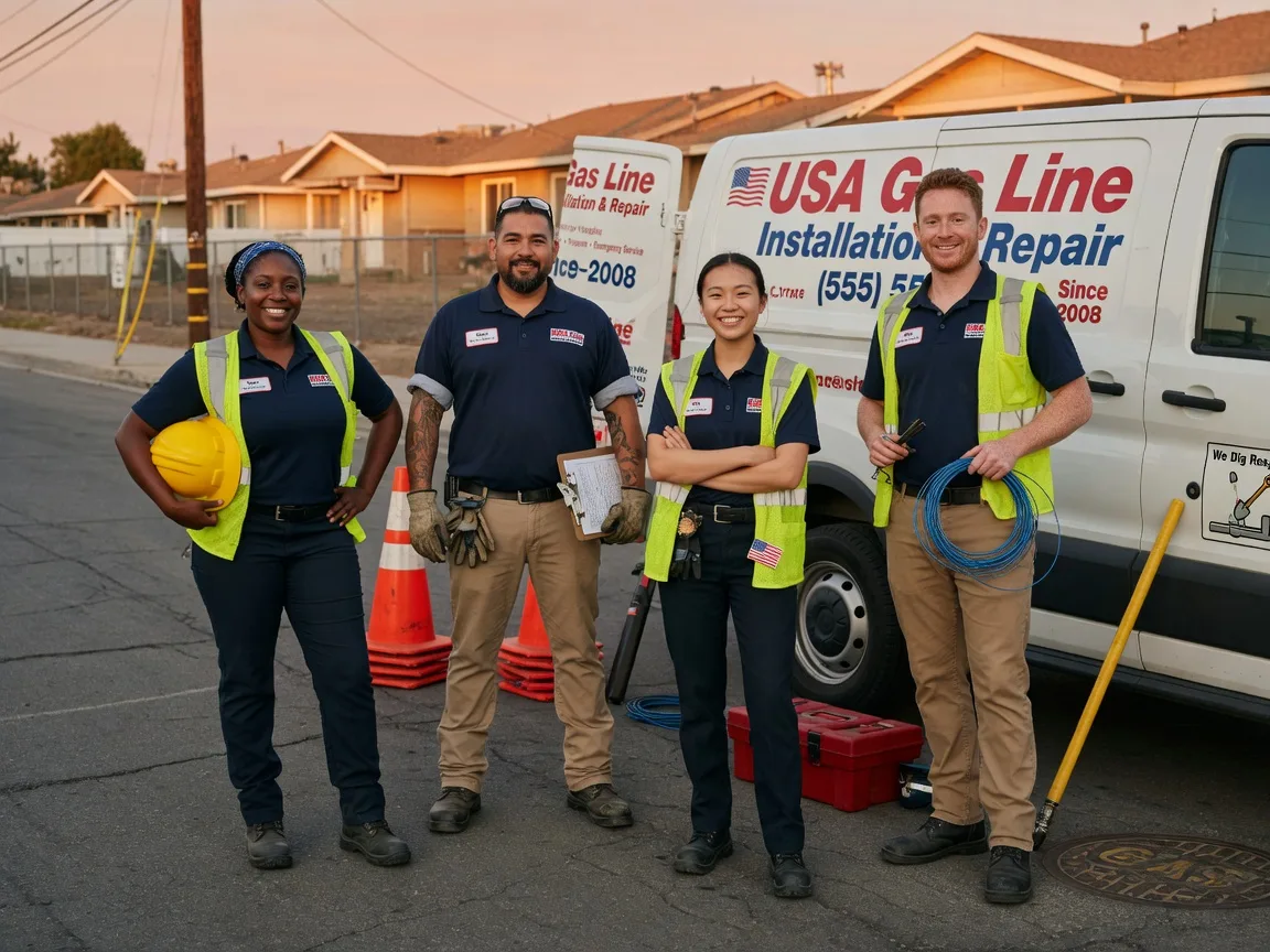 Gas Line Installation company in Tampico, IL